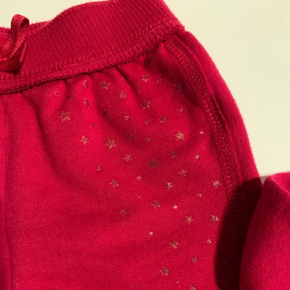 Circo Red Sparkle Faux Fleece Hoodie & Sweatpants - Picture 2 of 6